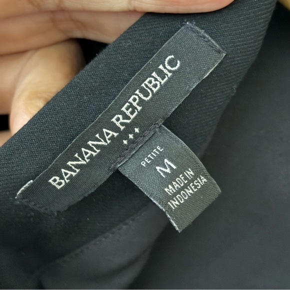 Banana Republic knot dressy blouse size Medium petite MP - Picture 4 of 9